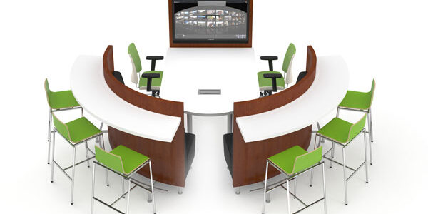 Computer station for collaboration