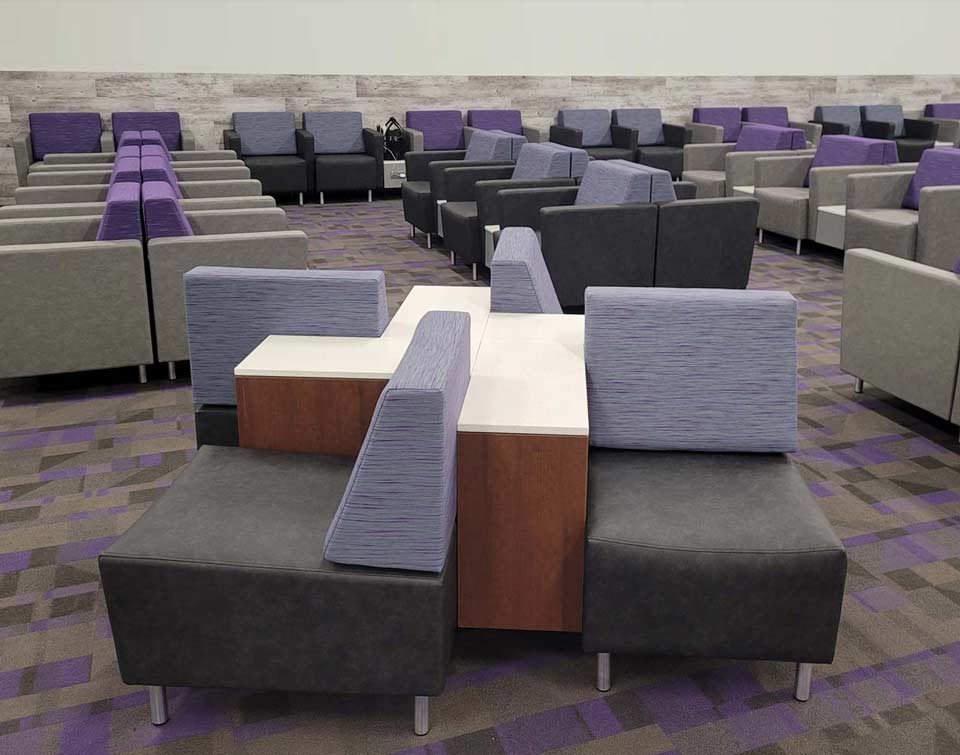 Airport Cluster Seating