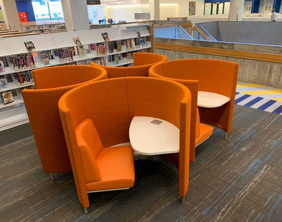 Library furniture for public libraries Agati