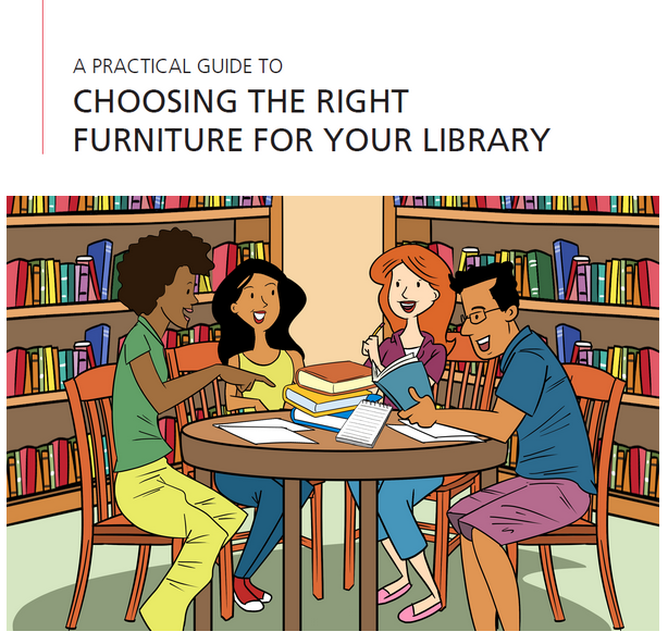 Choosing the right furniture for your library - book cover
