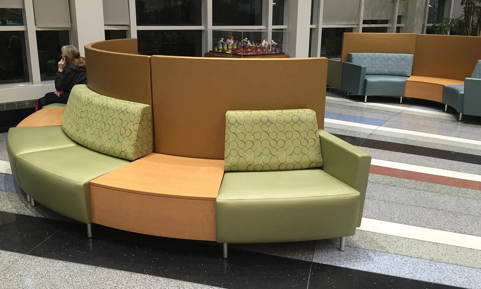 Curved Lounge Furniture for Public Spaces Agati Furniture