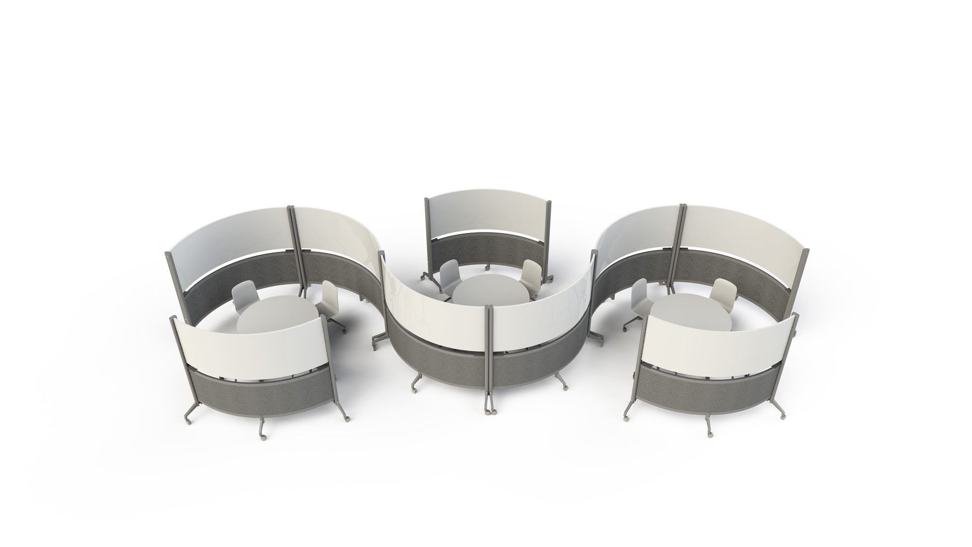 2 Curve Panel 3 S Curve Extra Curve Panel - Agati Furniture