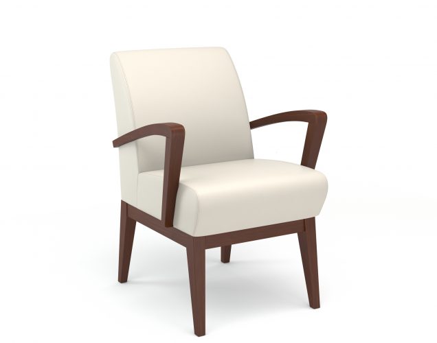 Rio Side Chair Wood Arms