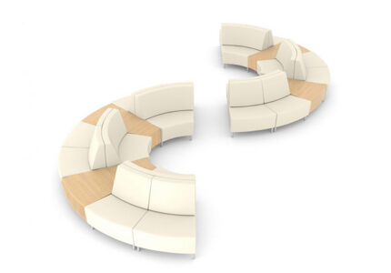Gee Curved Lounge Seating