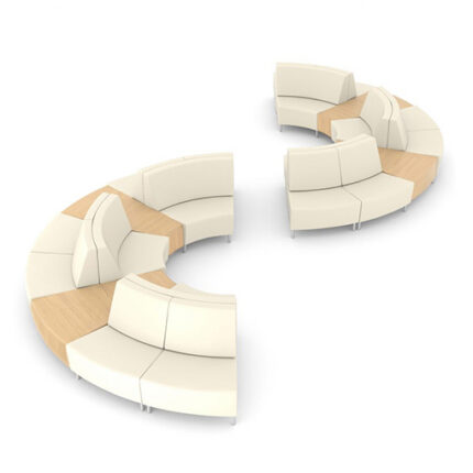 Gee Curved Lounge Seating