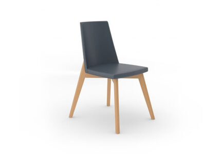 Etta Pull Up Chair with upholstery