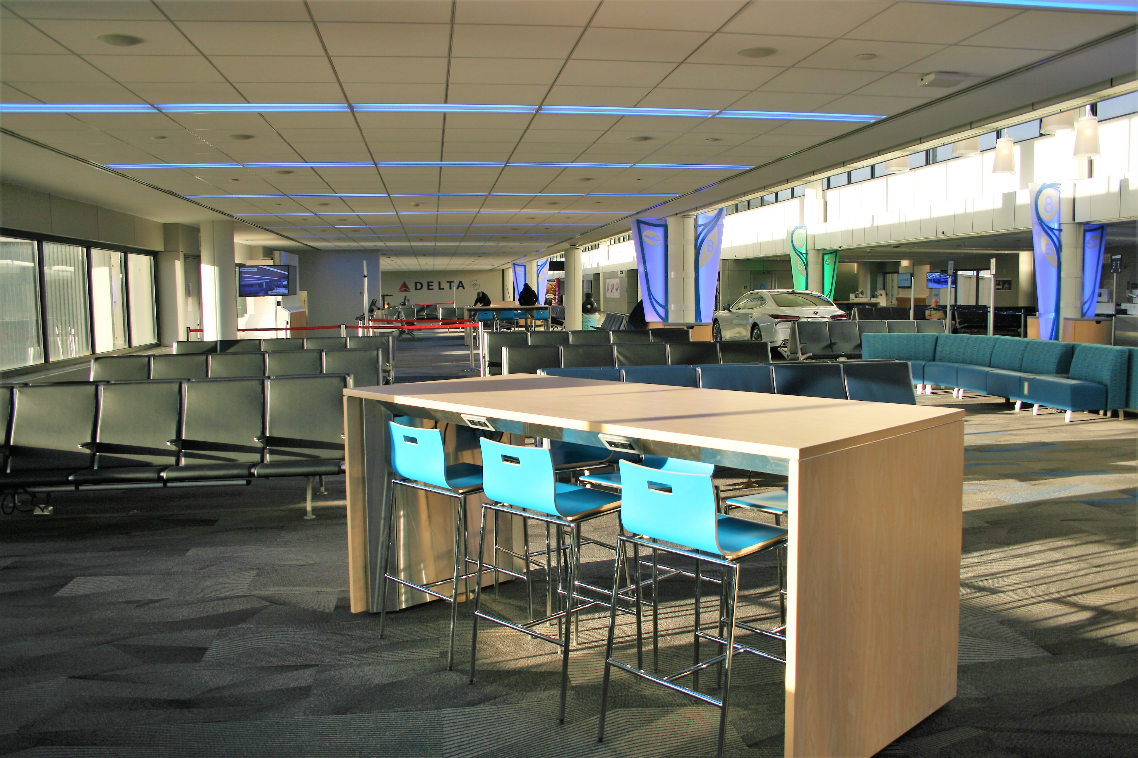 innovative airport design, business travelers, Rochester airport