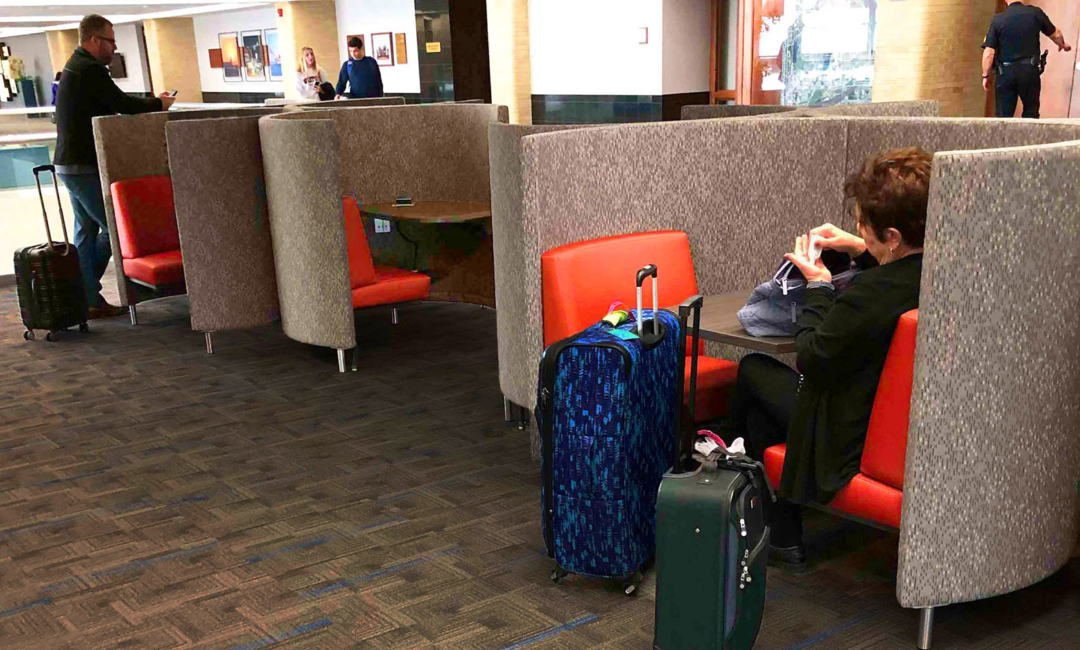 airport privacy seating