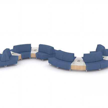 Gee Aviation Curved Lounge Seating