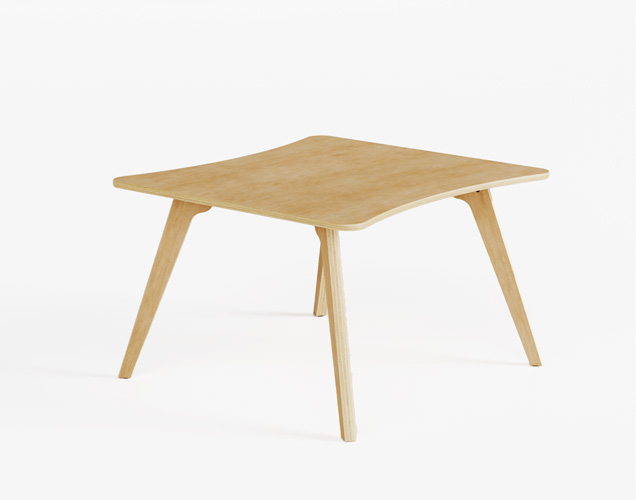 Low cost table collection in different shapes