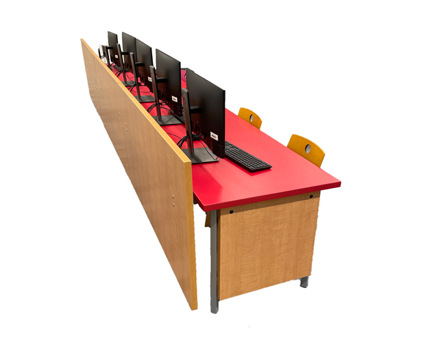 Children's manifest computer workstation - Agati Furniture