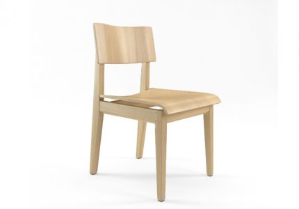 Wood Pull Up Chair
