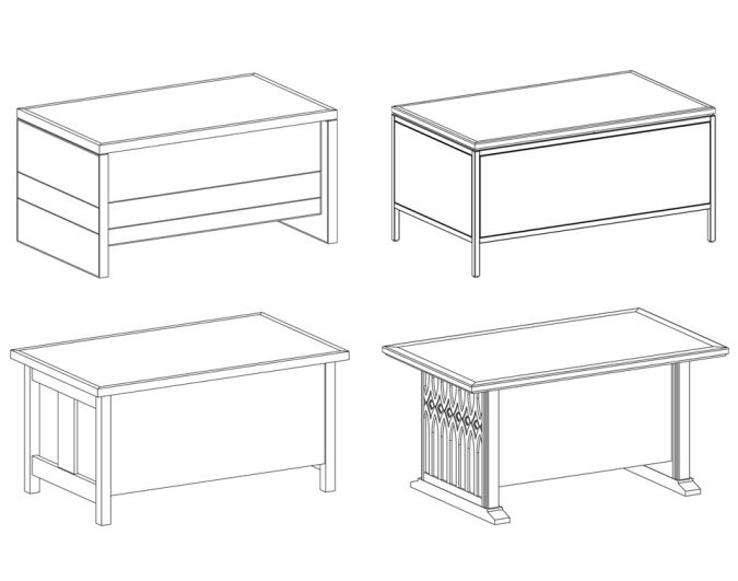 Attorney Table Agati Furniture