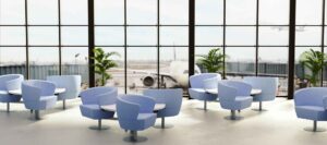 Airport cluster seating trends