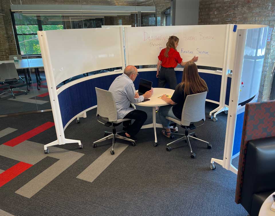Movable whiteboards