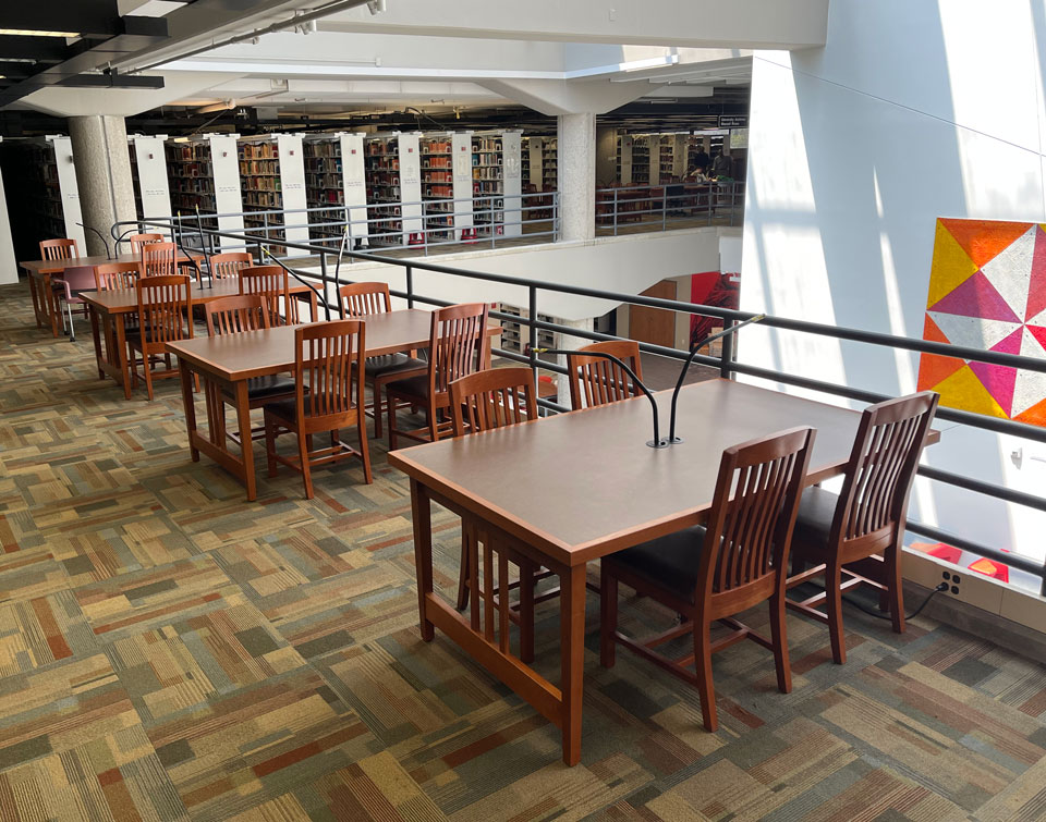 Library Collaborative Tables