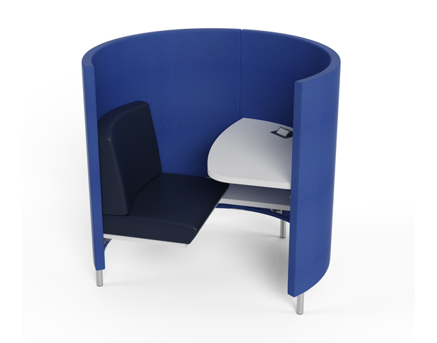 Pod Quick Ship in blue panel with navy seat