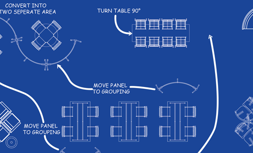 Flexible Furniture Configurations