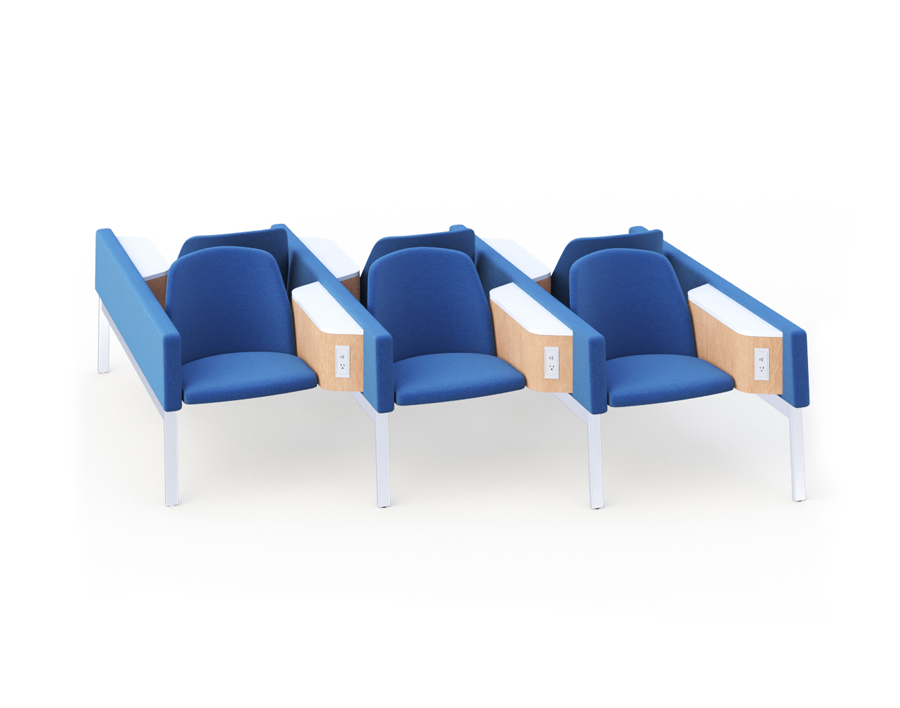 Airport Seats with personal table