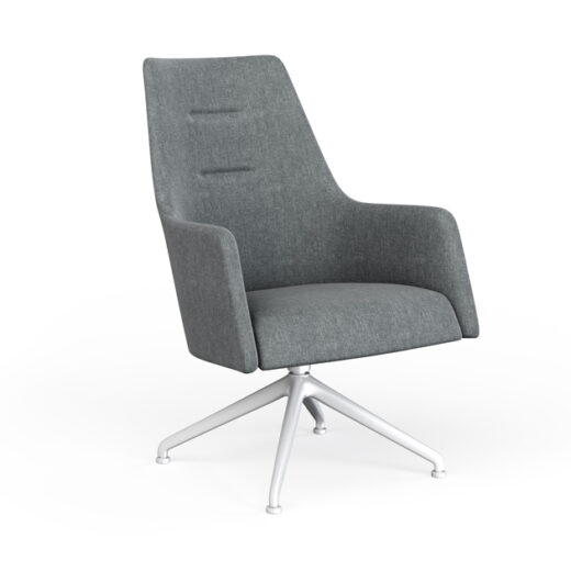 Modern High Back Lounge Chair