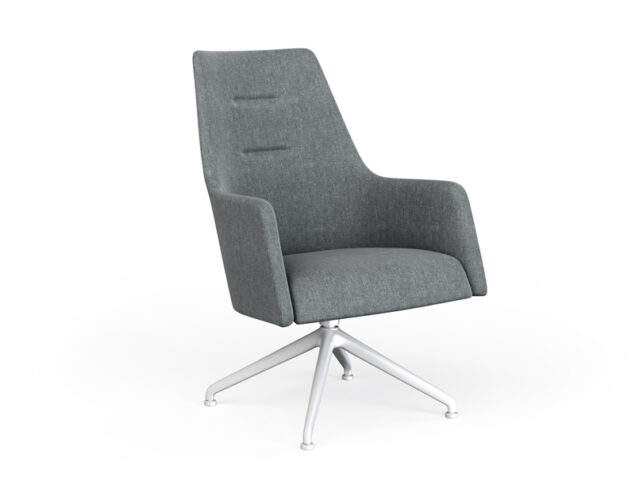 Modern High Back Lounge Chair