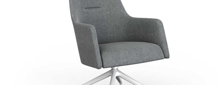 Modern High Back Lounge Chair