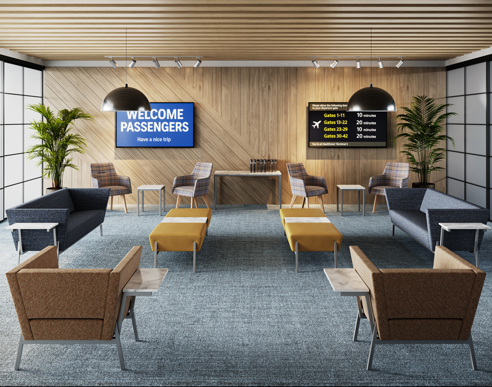 Airport Lounge Living Room