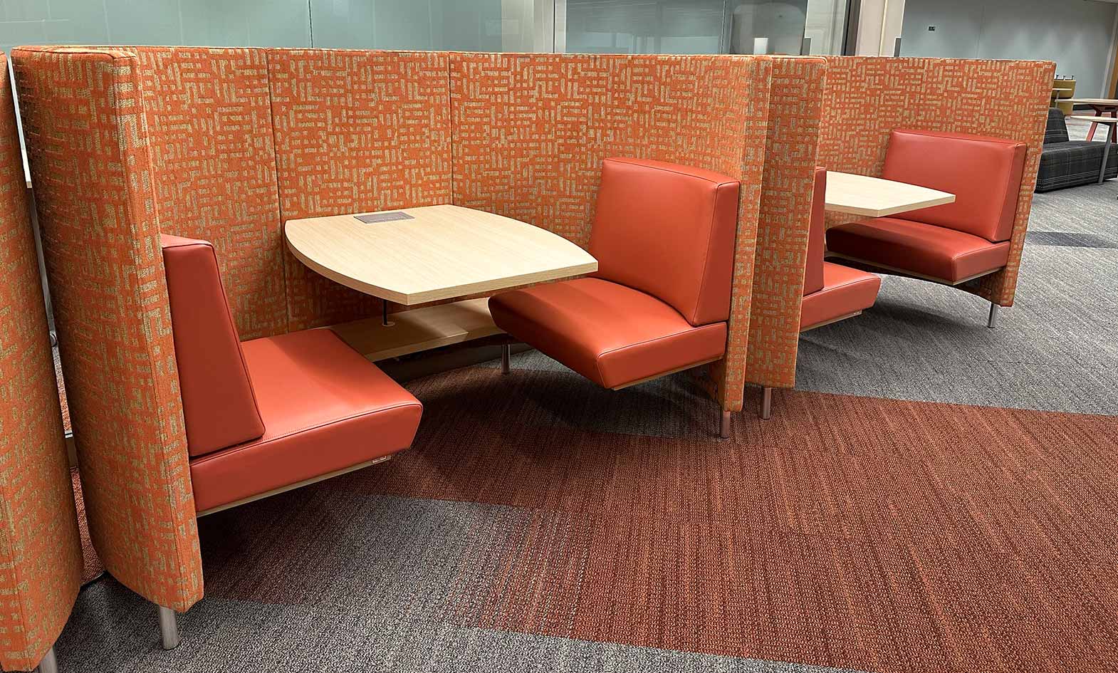 AGATI study pod Duo models used for collaborative student work at Oregon State University