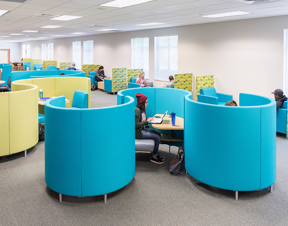 AGATI study pod Single and Duo models installed at the University of Central Florida