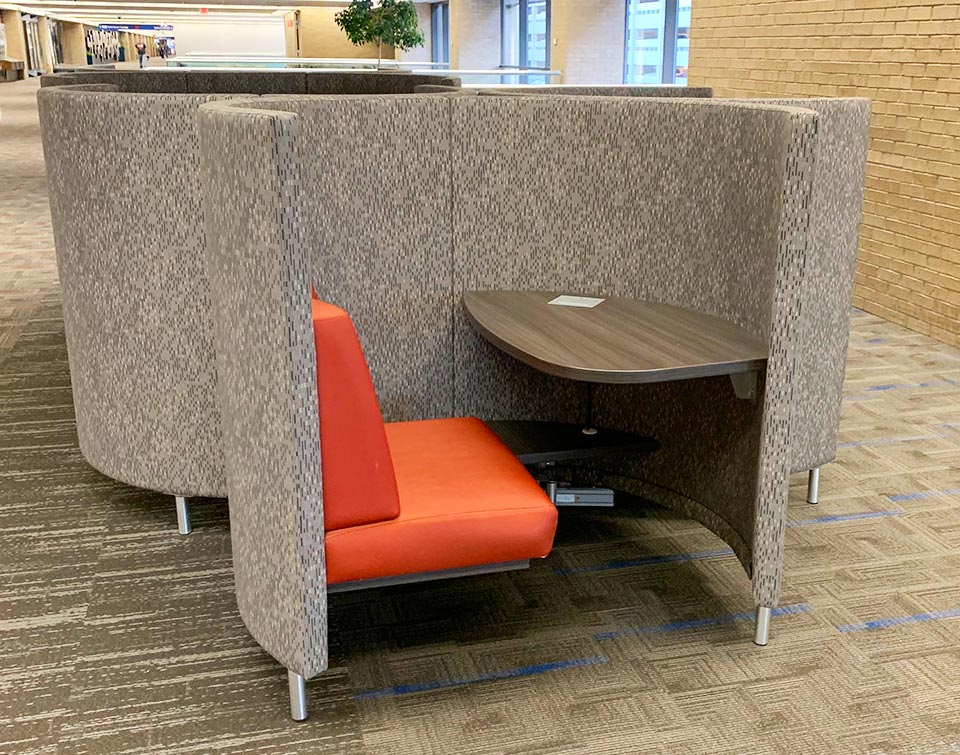 Work Pod for single user in airport