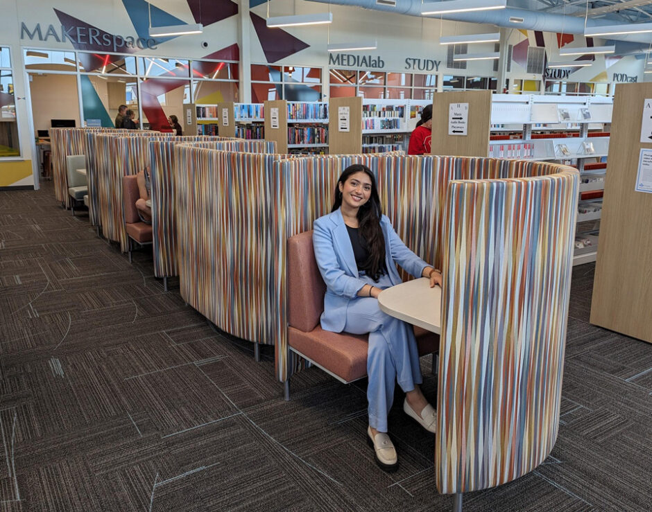 Single Study POD - Carrels for quiet focus in libraries and public spaces