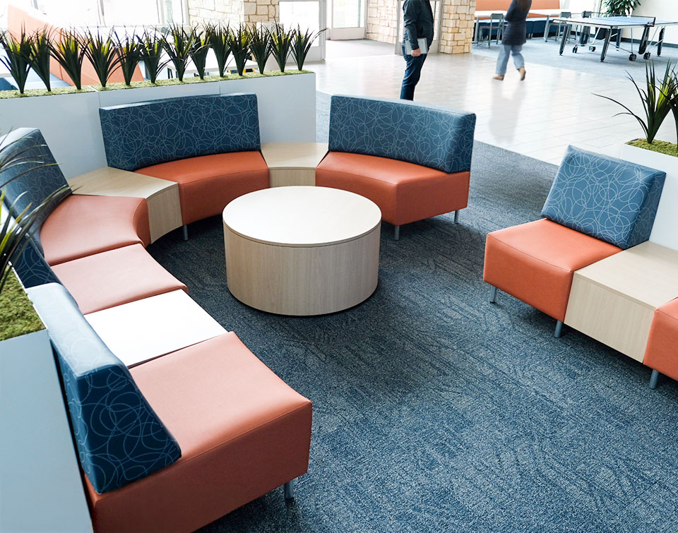 Agati Hampton Seating at Maverick Hall of University of Texas Arlington