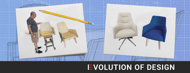 Evolution of Design for Etta Armchair