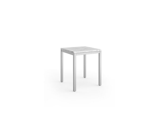 Roland Occasional side table with white stone top
