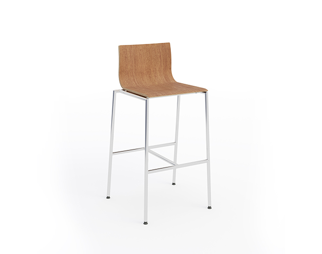 Sensi stool in wood