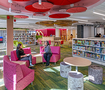 Prince George’s County Memorial Library System Baden Branch featuring Agati Library furniture