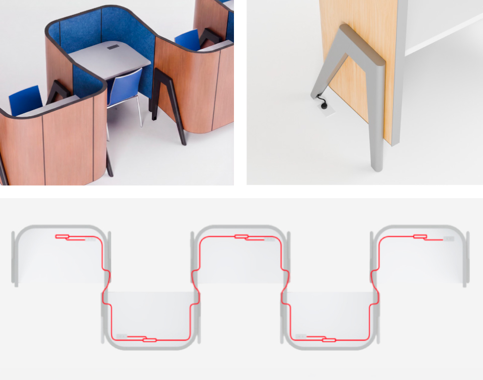 technology enabled carrels for universities