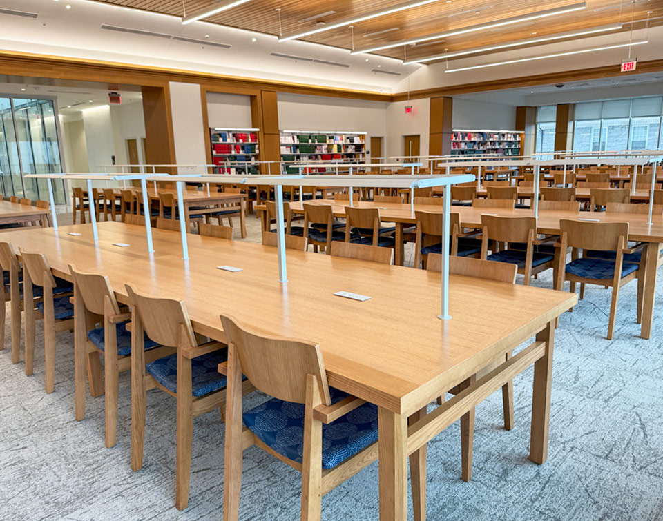 Group Study Tables at James Madison University