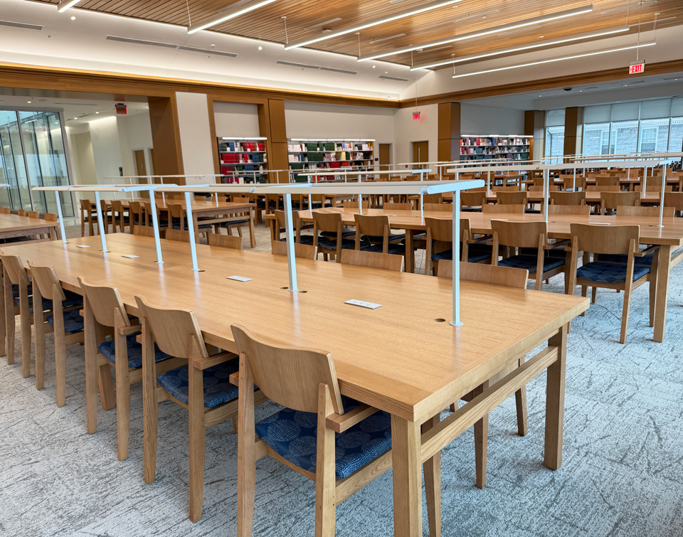 Group Study Tables at James Madison University